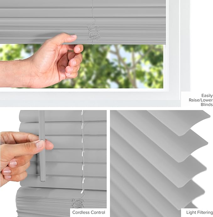 CHICOLOGY Blinds for Windows, Mini Blinds, Window Blinds, Door Blinds, Blinds &