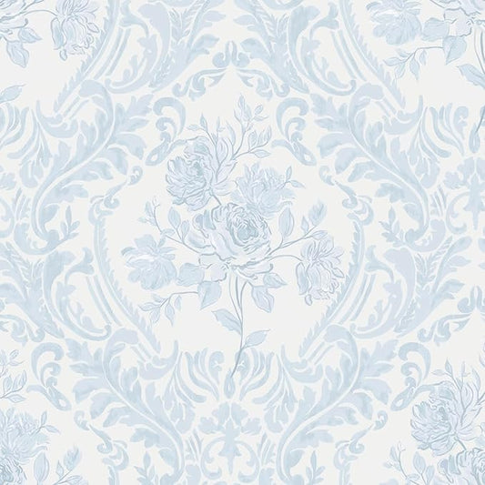 Ismoon Peel and Stick Wallpaper Vintage Floral Contact Paper Boho Watercolor