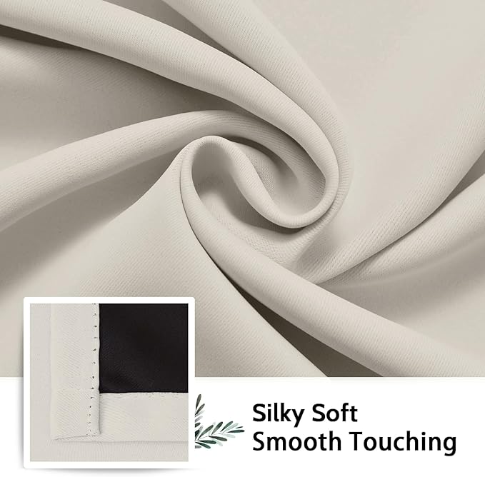 SimpleHome 100% Blackout Curtains