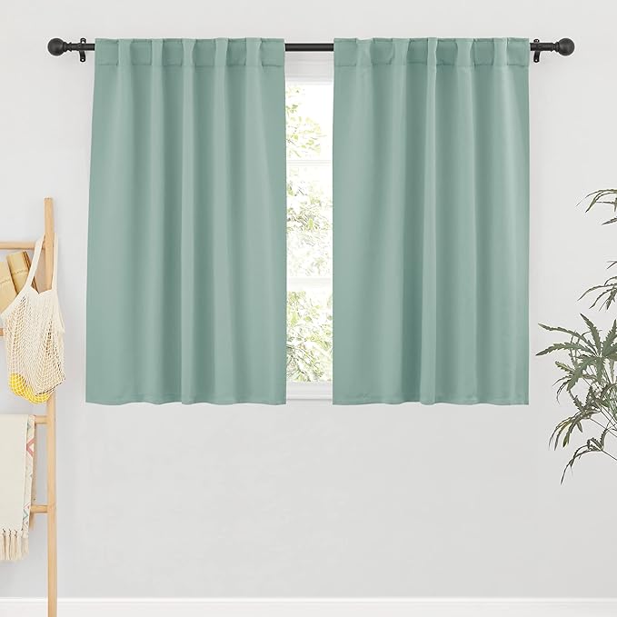 RYB HOME Blackout Curtains for Living Room Thermal Insulated Privacy Window