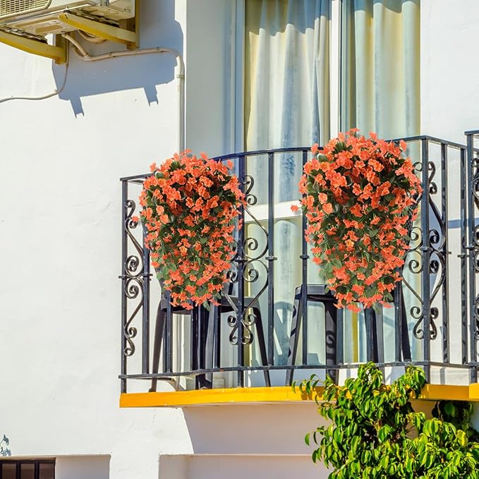 Artificial Fake Hanging Flowers Plants