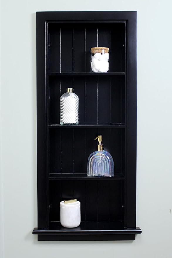 14x36 Aiden Recessed Wall Niche Medicine Cabinet Replacement, in The Wall