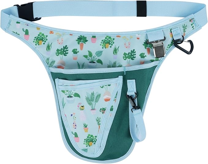 KUNN Garden Tool Pouch Apron with Pockets for Gardening,Florists,Carpenter,Construction