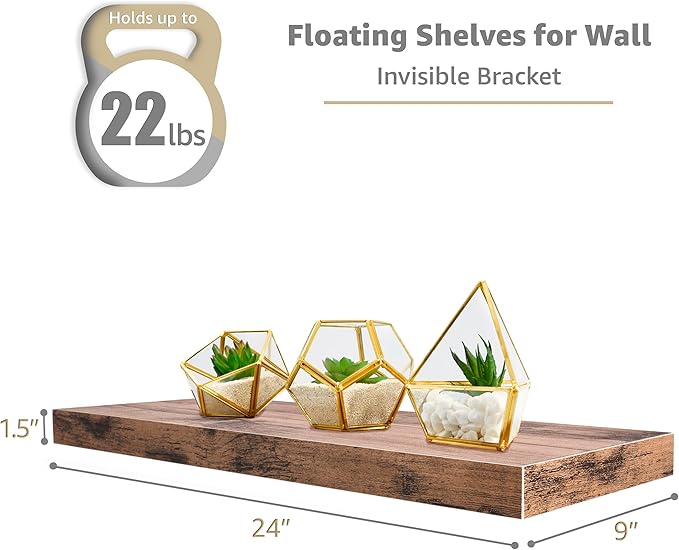 Sorbus Floating Shelves for Wall