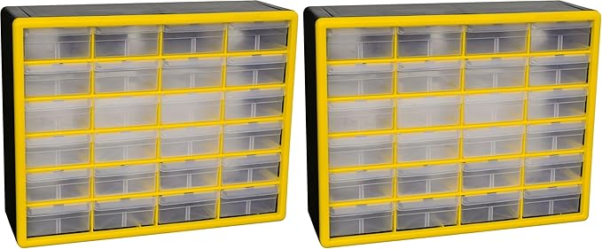 Akro-Mils 24-Drawer Plastic Drawer Storage Cabinet