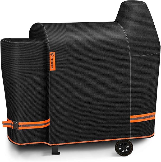 [Upgraded 1000D Heavy Duty Fabric] Grill Cover for Pit Boss 820 Deluxe/Pro 850, Waterproof & Tear Resistant Pellet Smoker Cover for Pit Boss Pro/Competition 820/850, Sportsman820 & Z Grill 700 Series