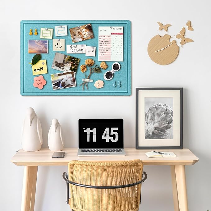 Bulletin Board, 36 x 24 inches Felt Board