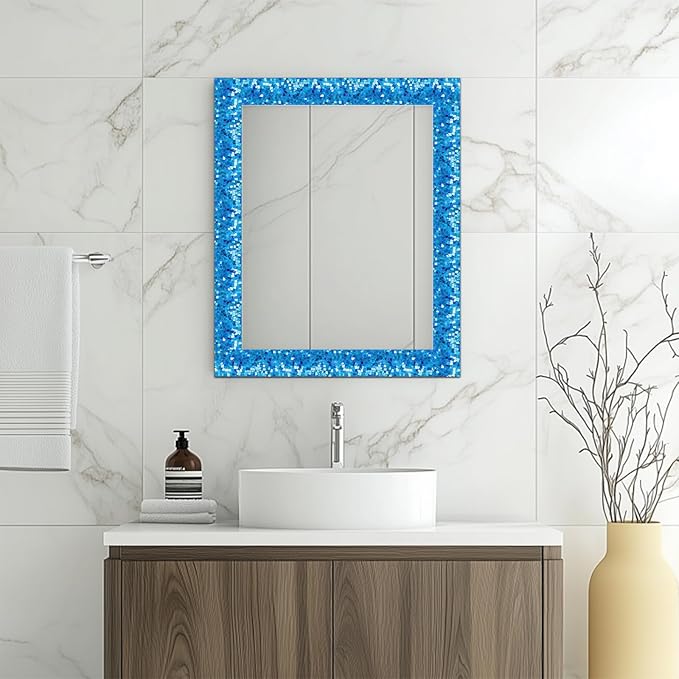 HOMETITUTE Wallpaper Border Peel and Stick Wall Accent PVC Mosaic Wall Borders
