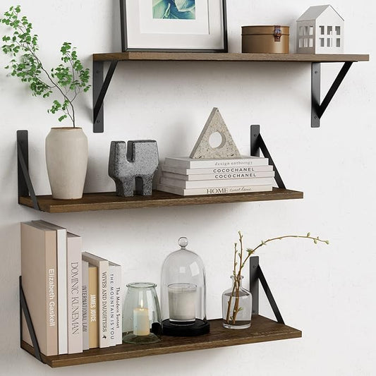 Forbena 24 Inch Long Floating Shelves