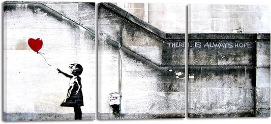 Wieco Art Banksy Grafitti Girl
