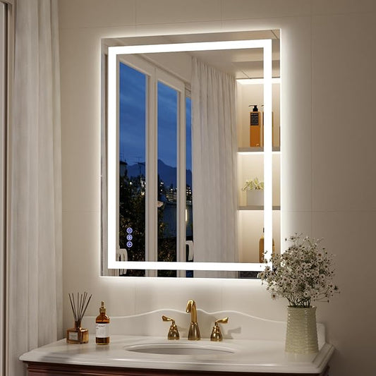 36"x24" Smart LED Bathroom Mirror