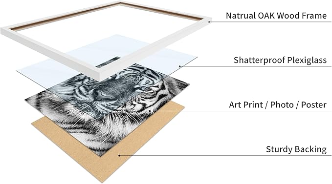 Poster Master Vintage Tiger Face Print