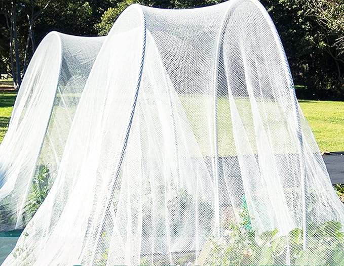 Garden Netting, Barrier Netting Plant Cover for Thicken Mosquito Garden Mesh Net Covers for Protect Plant Vegetable Fruits Flower(10x30 ft)