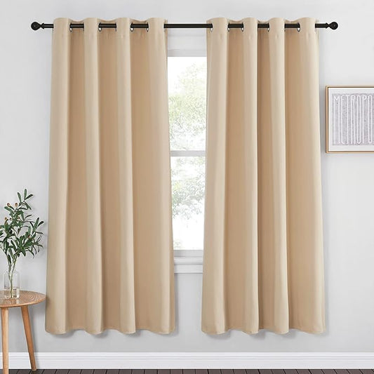 NICETOWN Blackout Drapery Curtain Panel