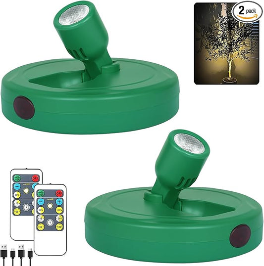 HAMVIDNE LED Spotlight, Rechargeable Battery Picture Lights, Uplighting Indoor