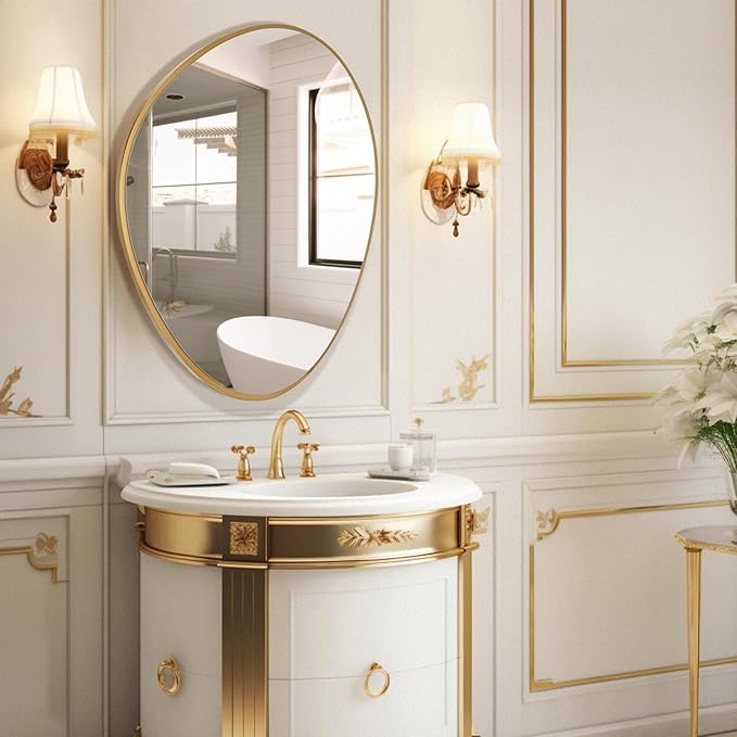 WallBeyond Asymmetrical Mirror, Irregular Wall Mirror, Unique Wall Mirrors