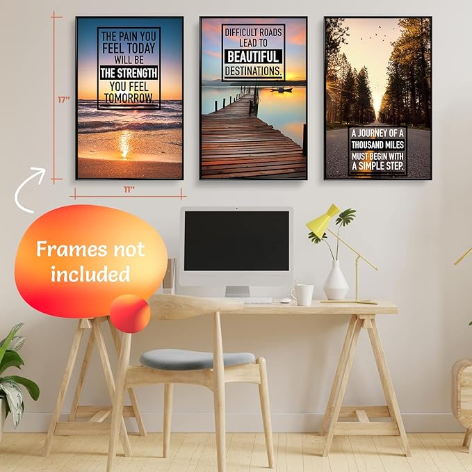 Motivational Posters Set of 6