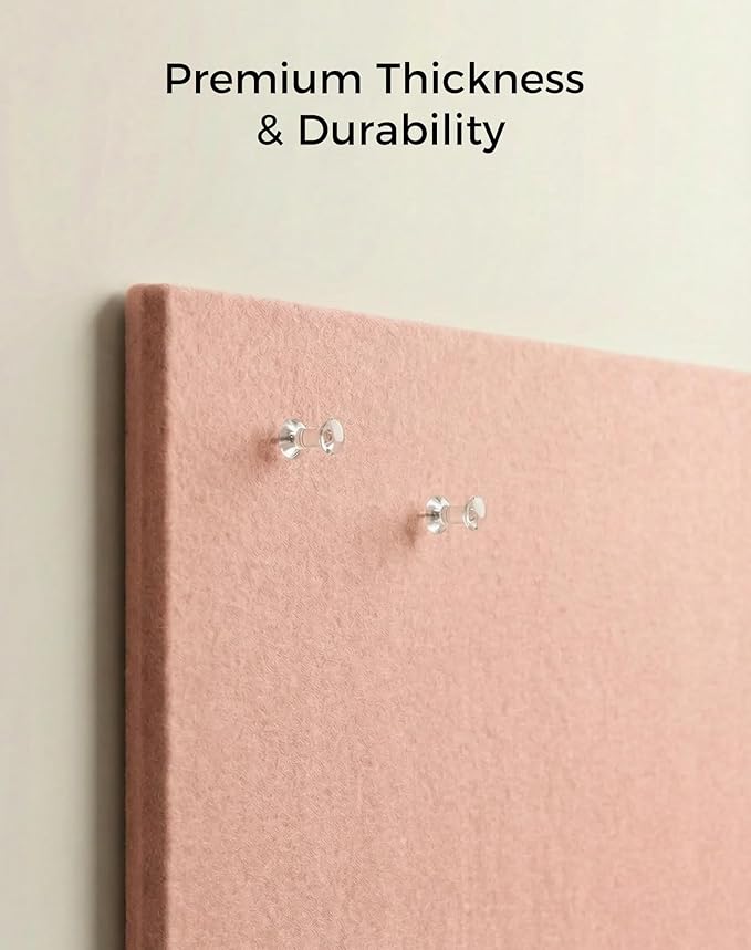 Aothia 12-Pack Felt Bulletin Board Tiles