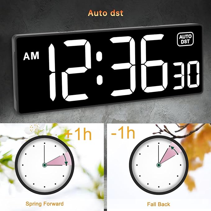 Soobest Digital Wall Clock