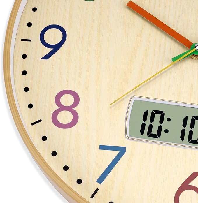 Foxtop Digital and Analog Learning Clock