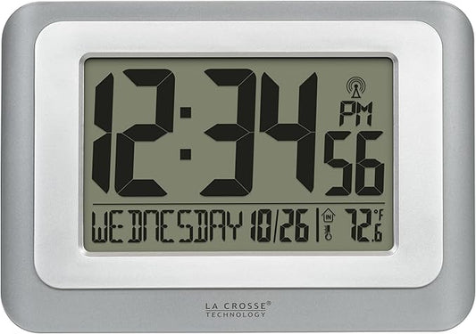 La Crosse Technology 513-88907-INT Digital Atomic Clock