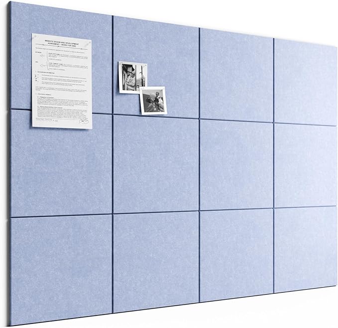 Bumusty Large Cork Board 48" x 36" Alternative