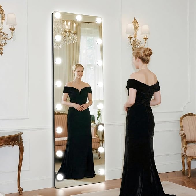 Kosmonia 56x18 Hollywood Full Length Mirror