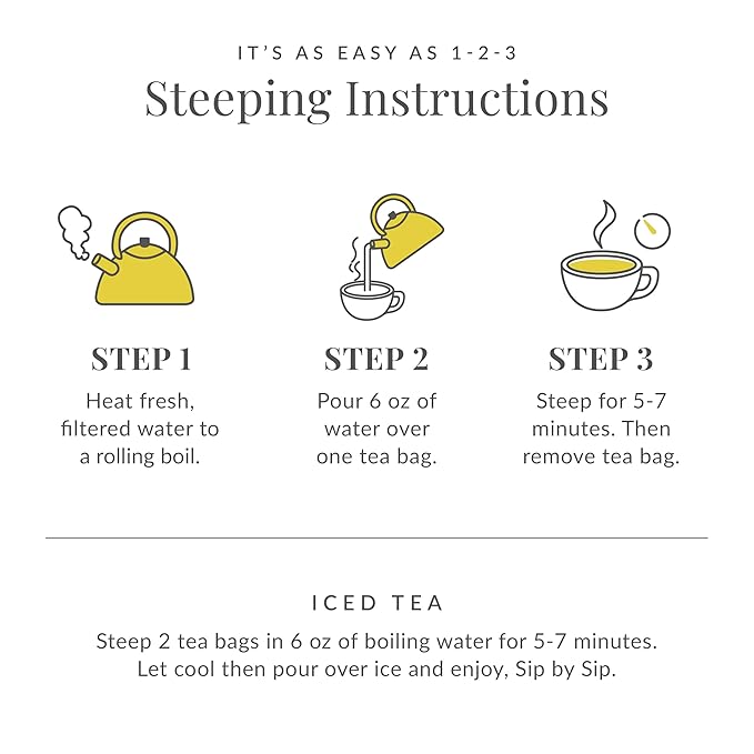 The Republic of Tea – Organic Mint Fields Herbal Tea Bags, Caffeine Free, 36 Servings