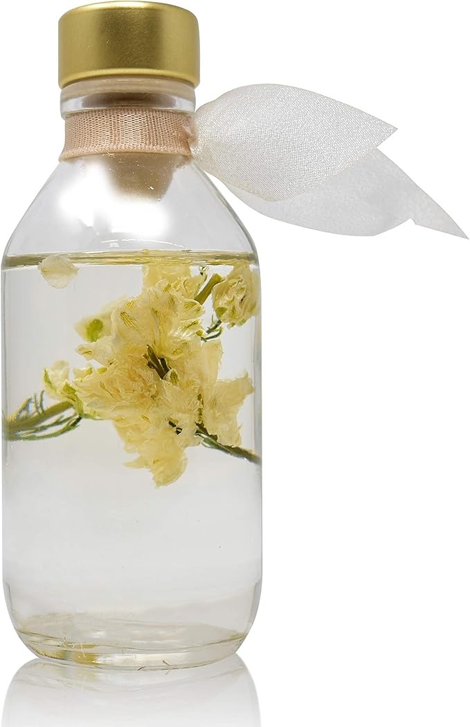 LOVSPA Reed Diffuser Set, Coconut Cabana Scented Oil Diffuser with Sticks, Home Fragrance Accessories for Bathroom Shelf Decor, Aroma Diffusers for Home or Office Desk, USA Made