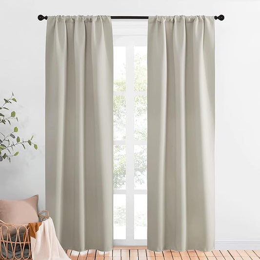 NICETOWN Blackout Curtains for Living Curtains, Room Darkening Window Curtain