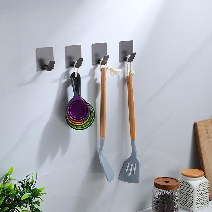 DELITON Towel Hooks for Bathrooms