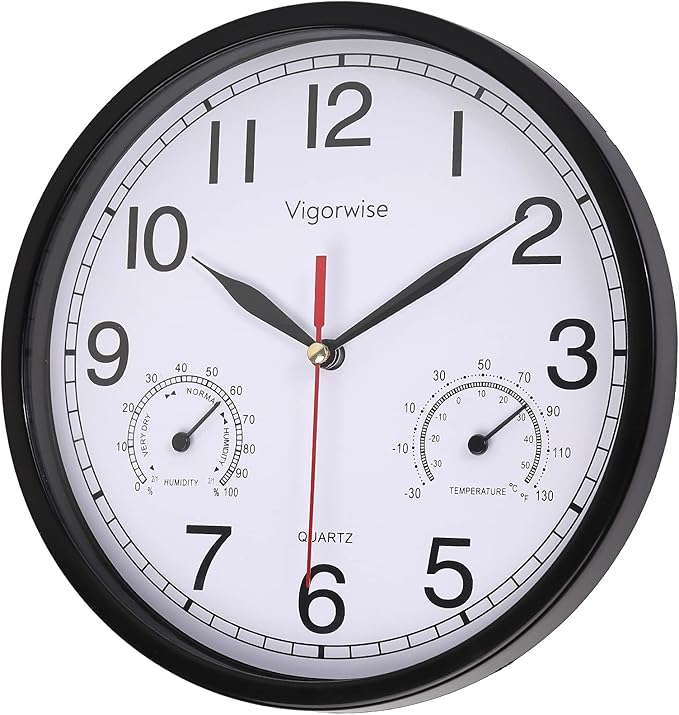 Wall Clock, Sweep Silent Movement Accurate Clocks