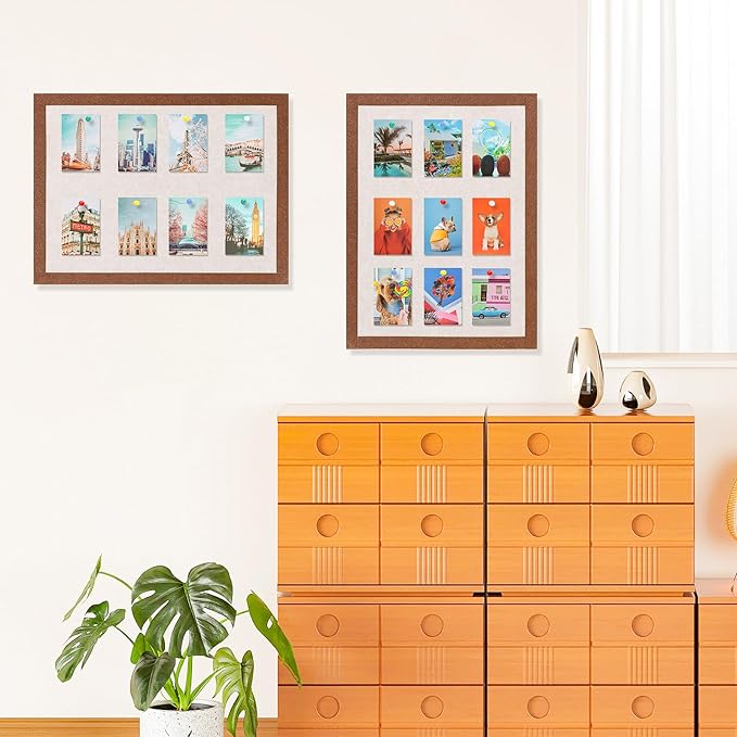 Felt Bulletin Board, 15.7''X 11.8'' corkboard Pin Board