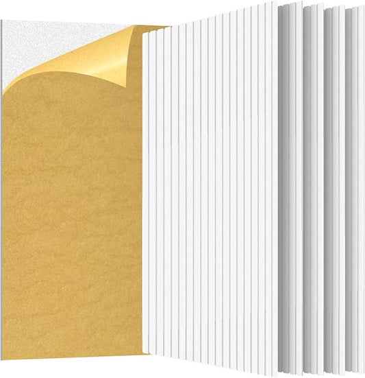RITOLLO 6 Pack Acoustic Wall Panels, 47.2X23.6X0.4 inch Decorative