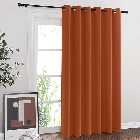 NICETOWN Room Divider Curtain 84 inch Length, Grommet Privacy & Noise Reducing