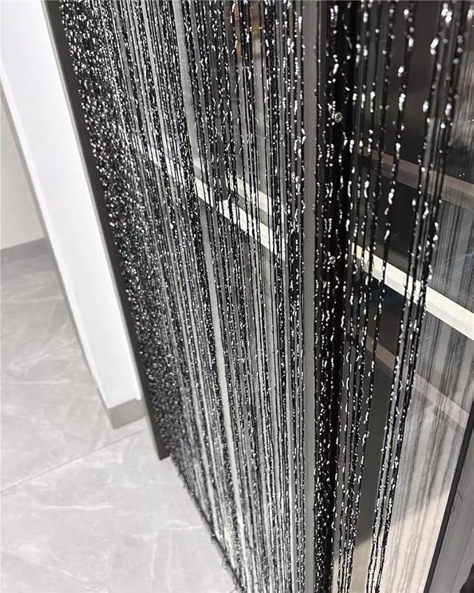 ave split Decorative Door String Curtain Wall Panel Fringe Window Panel Drapes