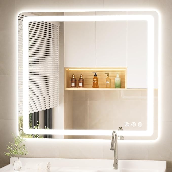 40" x 36" Led Bathroom Mirror