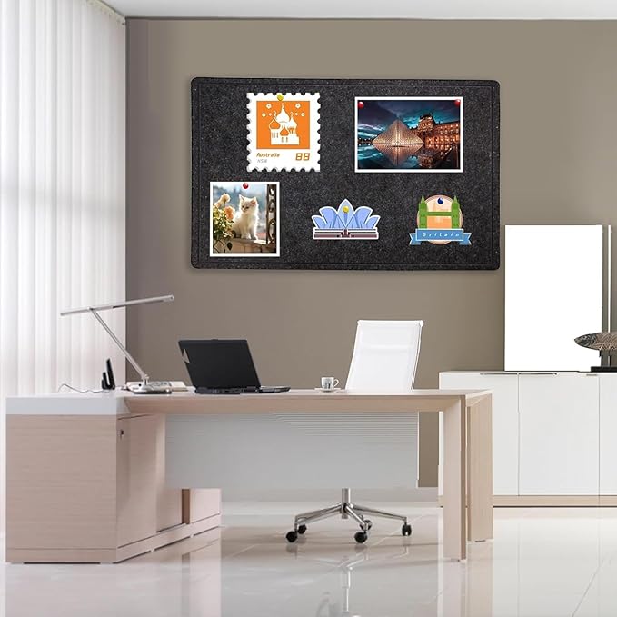 Large Bulletin Board, 48 X 36 inches Cork Board