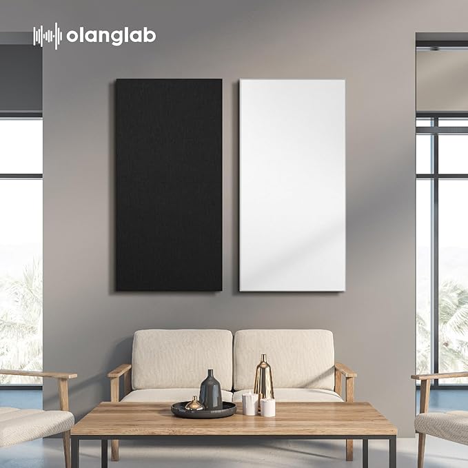 Olanglab Sound Acoustic Panels 2 Pack, Large Sound Proof Panels