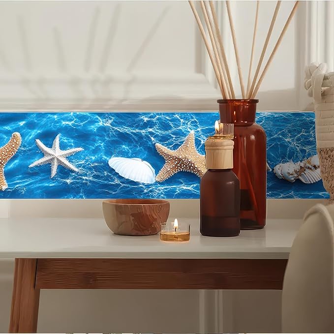 HOMETITUTE Wallpaper Border 4x196 Inch Peel and Stick Wall Border Wallpaper