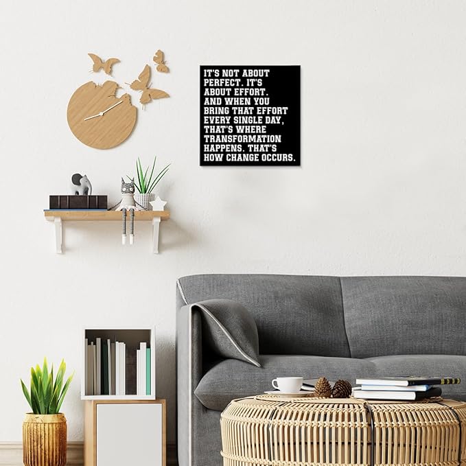 Motivational Wall Decor, Inspirational Quote Wall Art