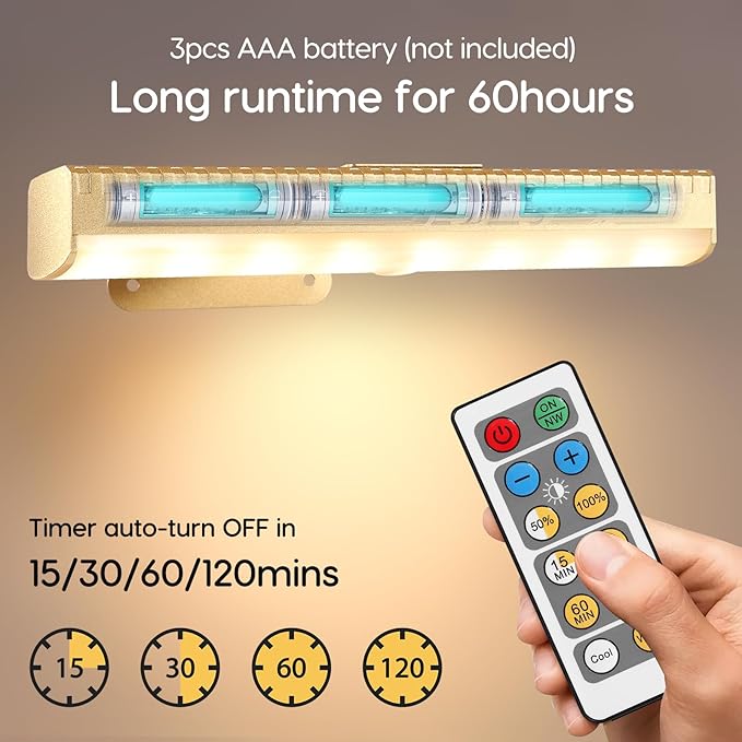 6pcs Battery Operated Picture Light
