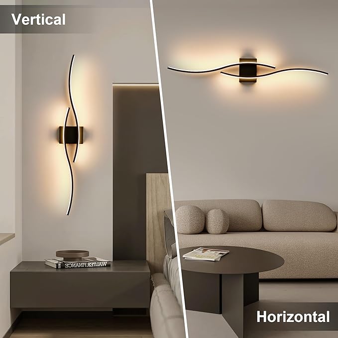 KARTOOSH Battery Operated Wall Sconces