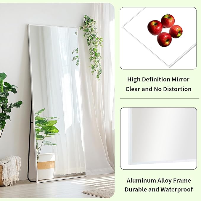 Sunniry Floor Mirror Full Length 56x18 inch, Full Length Mirror