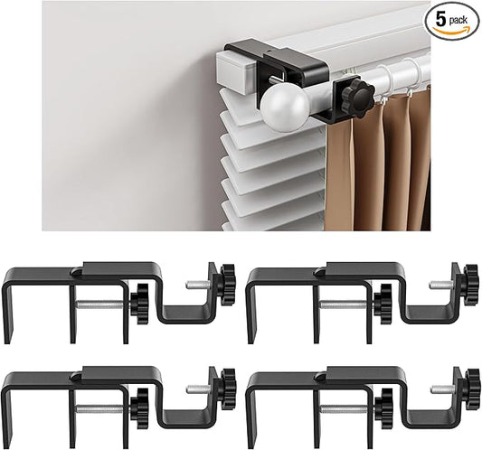 Over-Blinds Curtain Rod Brackets