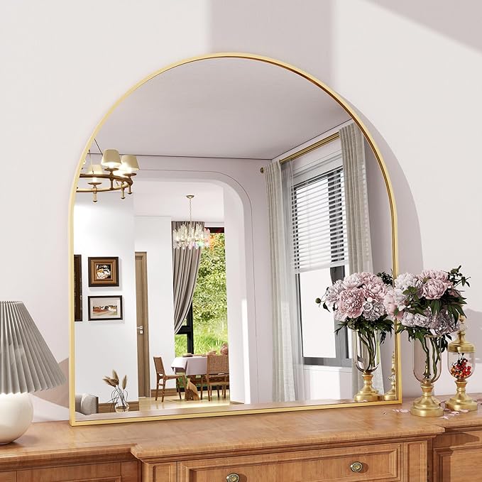 XRAMFY Arched Bathroom Mirror 32" x 34"