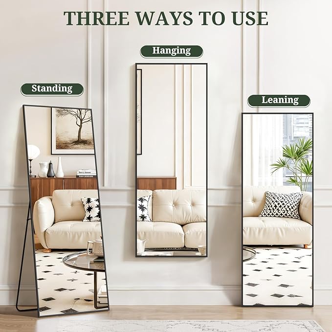 Mirror Full Length 56"x15" Full Body Floor Mirror