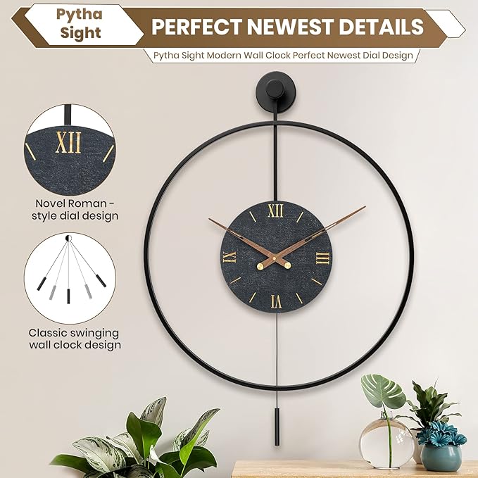 Large Modern Wall Clock, Wall Clocks