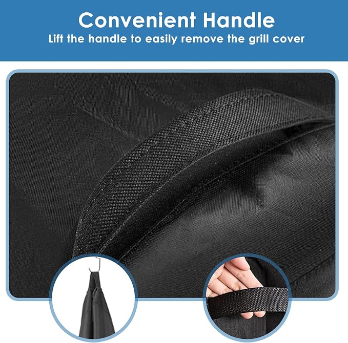 Cover for Char-Broil Gas/Electric Style Patio Bistro Without Side Shelves, 600D Heavy Duty Waterpoorf Outdoor Fade Resistant Char-Broil Patio Bistro Cover, Barbecue Accessory