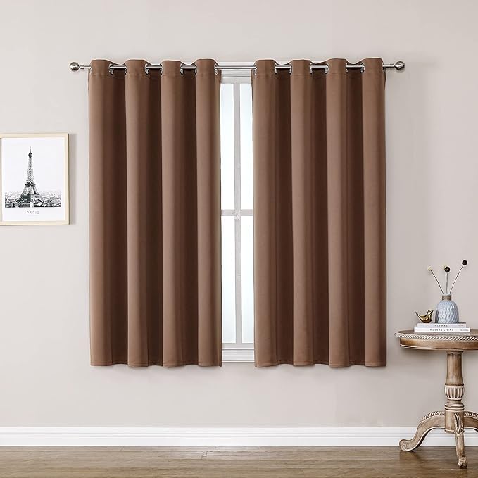 ChrisDowa Grommet Room Darkening Curtains